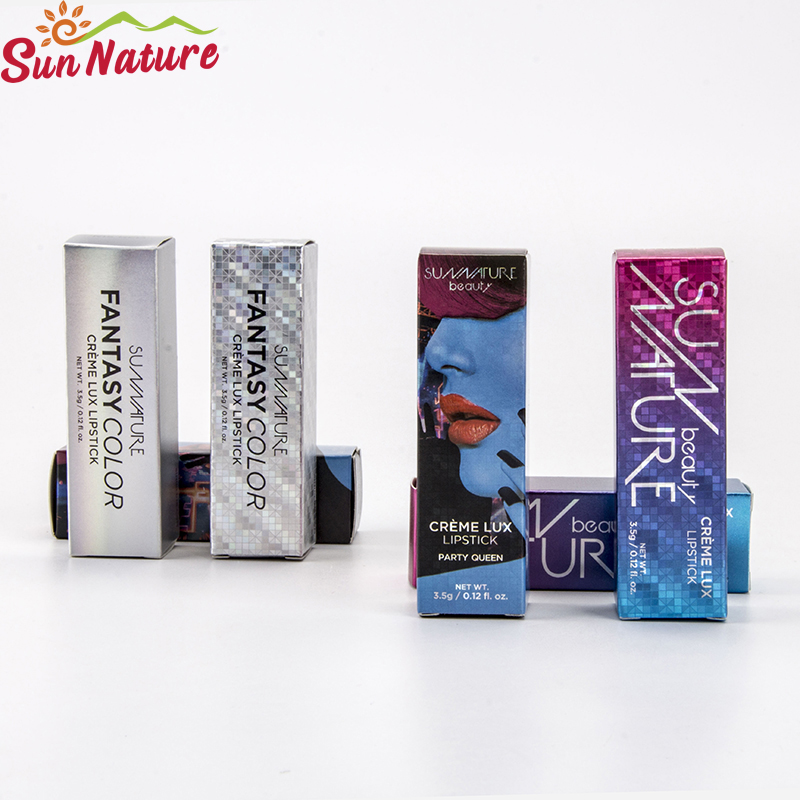 Kundenspezifische Farbdruckpapier-Lippenstift-Verpackungsbox