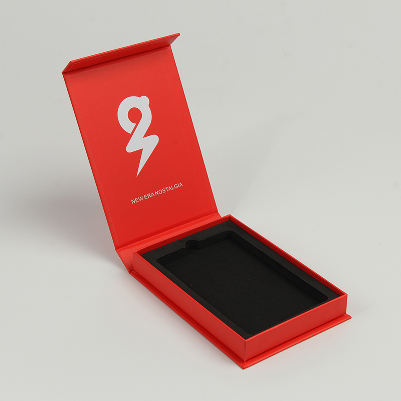 Kundenspezifisches Design-Buch-Form-magnetischer Elektronik-Telefon-Kasten-Verpackenkasten