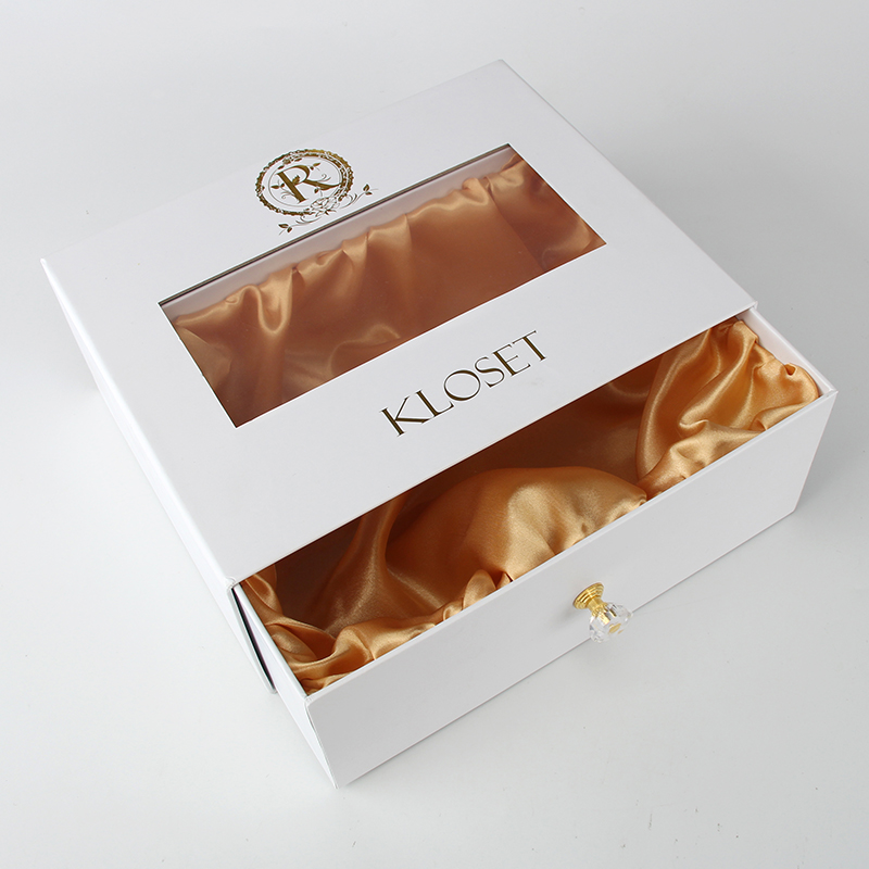 Benutzerdefiniertes Logo Luxus-Haarverlängerungen, die Geschenkboxen verpacken
