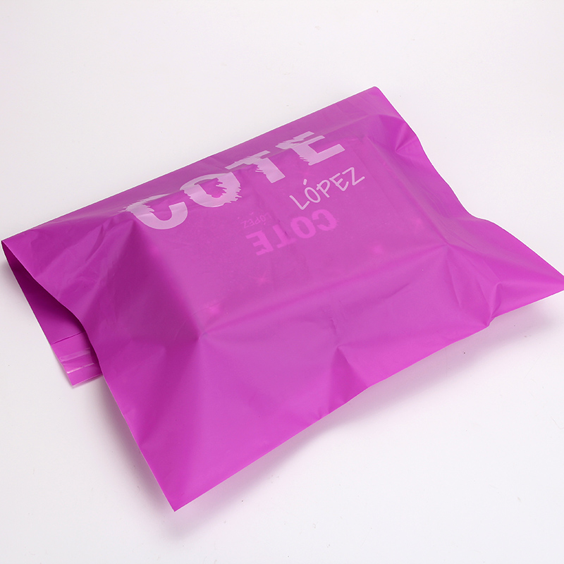 Biologisch abbaubare Kosmetik E-Commerce-Verpackung mit individuellem Logo Pink Poly Mailer